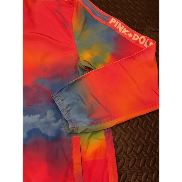 Rare VTG Pink Dolphin Windbreaker Jacket Full Zip Sz 3XL the hundreds supreme - Picture 4 of 11